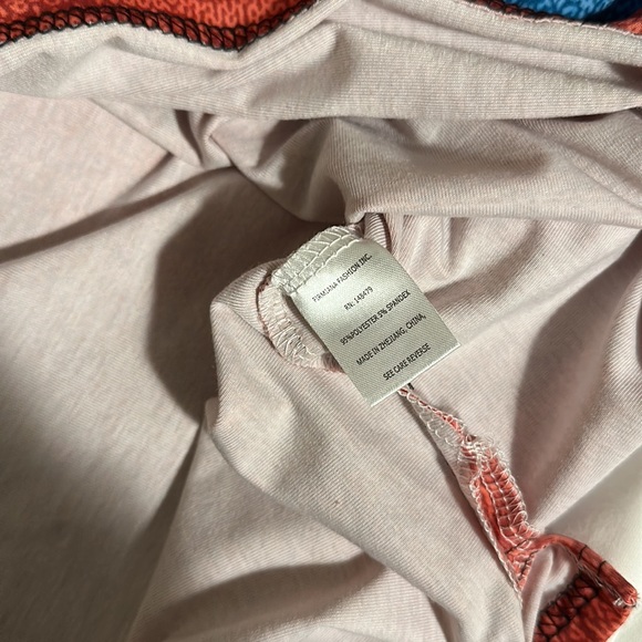 NWT Lily by Firmiana Red and Blue Hoodie Sweatshirt - Size Medium - Picture 6 of 6